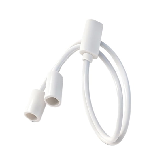 Simultaneous Double Device Chargers Cable For Smart Glasses 2 AntiBreakage PVC Construction Eyewears Power Supply Cord