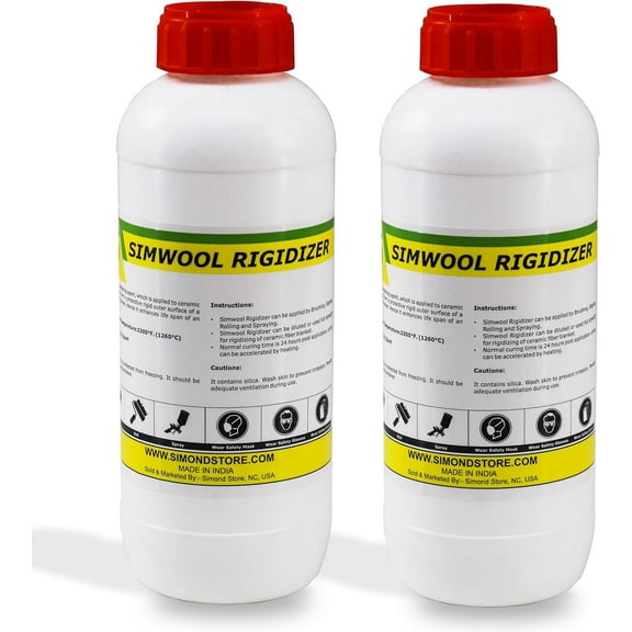 Simwool Rigidizer - Coating for Ceramic Fiber Blanket - 1/2 Gallon