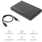 Simyoung 2.5 بوصة أسود Sata USB 2.0 محرك الأقراص الصلبة HDD الضميمة الخارجية الكمبيوتر المحمول