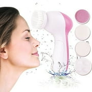 Simyoung 5 in 1 Multi-Function Portable Facial Skin Care/Electric Massager Scrubber, Exfoliation