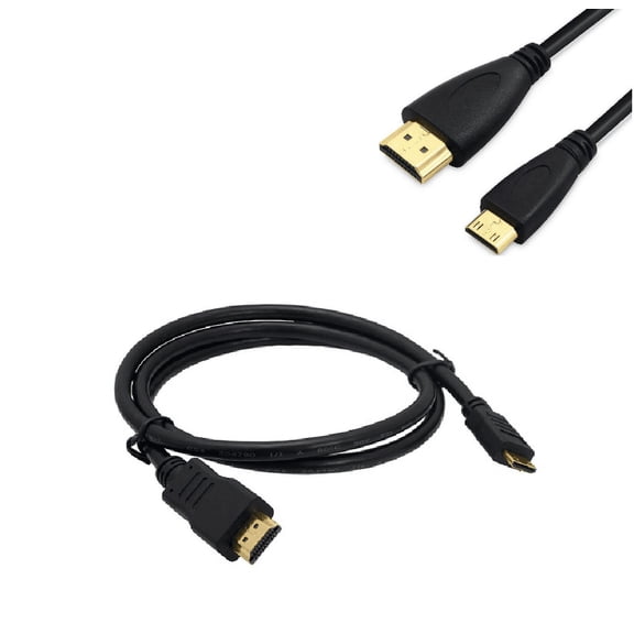 Simyoung 5ft to Mini Cable for D3500, D7500, D850, D500, R, RP, 5D Mark , 6D Mark II, 77D, 80D, SL3, SL2, T7, T7i, , VIXIA HF 0, HF , HF 1, XF405