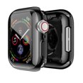 thumbnail image 1 of Simyoung Apple Watch Case Series 5 Series 4 44mm with Buit in TPU Clear Screen Protector - All Around Protective Case Ultra Thin Cover - Black, 1 of 2