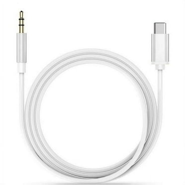 Simyoung Aux Cable 3.5mm USB Type-C to Audio Cord Car Stereo Cable Adapter Speaker Jack Wire