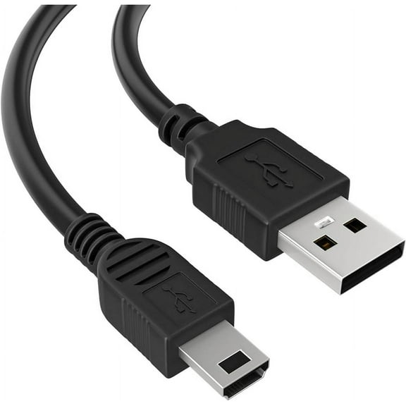 Simyoung Camera USB 2.0 Cable Miniusb Charging Mini B Cord Perfect for 808 Bluetooth Speaker Charger PS3 Controller GoPro Garmin Edge 500 Ti84 Plus CE External Blue Yeti Line Data Canon