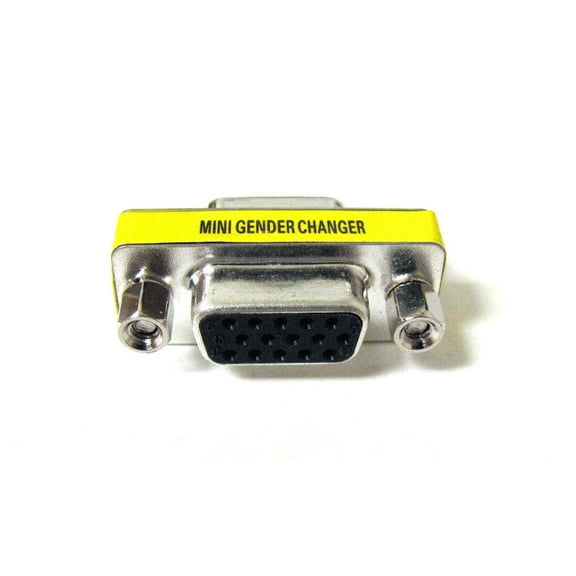 Simyoung DB HD New 15Pin VGA SVGA KVM Female to Female Gender Changer Adapter Coupler