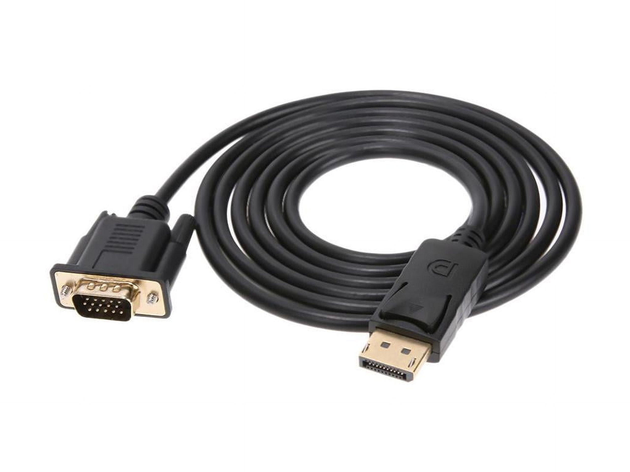 Simyoung DisplayPort to VGA Feet Cable, Uni-Directional DP