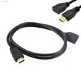 thumbnail image 1 of Simyoung HDMI Extension Cable 3 Feet, High Speed HDMI Extender Cable 4K@60HZ(Male to Female) Compatible for Xbox One,PS5,PS4,Roku TV Stick,Blu Ray Player,3FT, 1 of 4