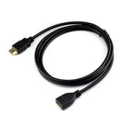 Simyoung HDMIEXT 1.5ft HDMI إلى كابل HDMI مع موسع عالي السرعة 4K @ 60HZ لـ Xbox PS5