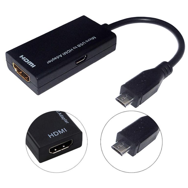 MHL Micro USB 2.0 to HDMI Adapter Cable for Android Phone Smartphone Tablet  TV A