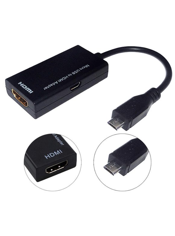 Simyoung MHL Micro USB Male to HDMI Female Adapter Cable for Android Smartphone and Tablet