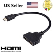 Simyoung HDMI Port Male to Female Cable, Black
