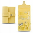 thumbnail image 1 of Simyoung Nail Art Supplies Nail Clipper Set Makeup Beauty Tools Nail Clippers Portable Set 16-Piece Folding Pack Manicure Care Yellow, 1 of 1