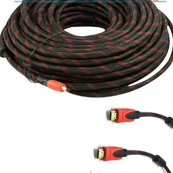 Simyoung PREMIUM 75ft 75 feet HDMI Male to Male M/M Cable Cord Bluray For 3D DVD PS4 PS5 Xbox HDTV 1080P LCD Blue