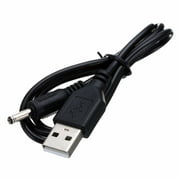 Simyoung USB A to DC 3.5 mm - 1.35 mm 5 Volt DC Barrel Jack Power Cable