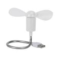 thumbnail image 1 of Simyoung USB Rechargeable Mini Portable Fan Handheld Travel Folding Fans for Home Office, USB Fan Clip Desk Personal Fan, Table Fans - White, 1 of 4