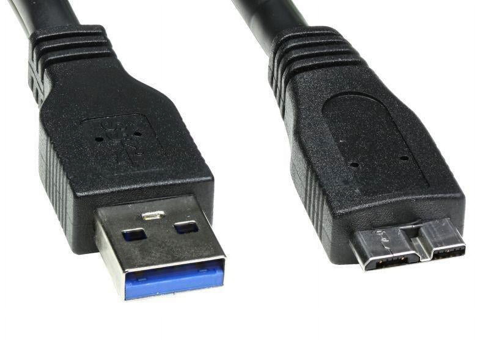 USB 3.0 Tipo A Micro B USB3.0 Cable de Sincronización de Datos para Disco  Duro Externo Disco Duro HDD Cable 16.4 ft
