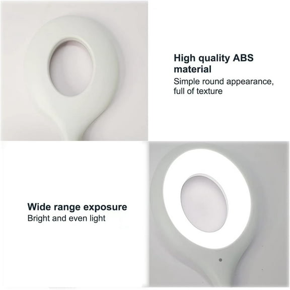 Simyoung Voice USB Night Light Laptop Reading Lamp for Dorm Flexible Pvc Desk Table Lamps Lightlight Uplights Home