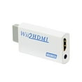 thumbnail image 1 of Simyoung Wii to HDMI Wii 2 HDMI Full HD Portable Converter Adapter 3.5mm Audio Out, 1 of 6