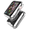thumbnail image 1 of Simyoung iWatch Case 44mm Series 4 Screen Protector for Apple Watch All Around Protective Case High Definition Clear Ultra-Thin Cover - Silver, 1 of 8