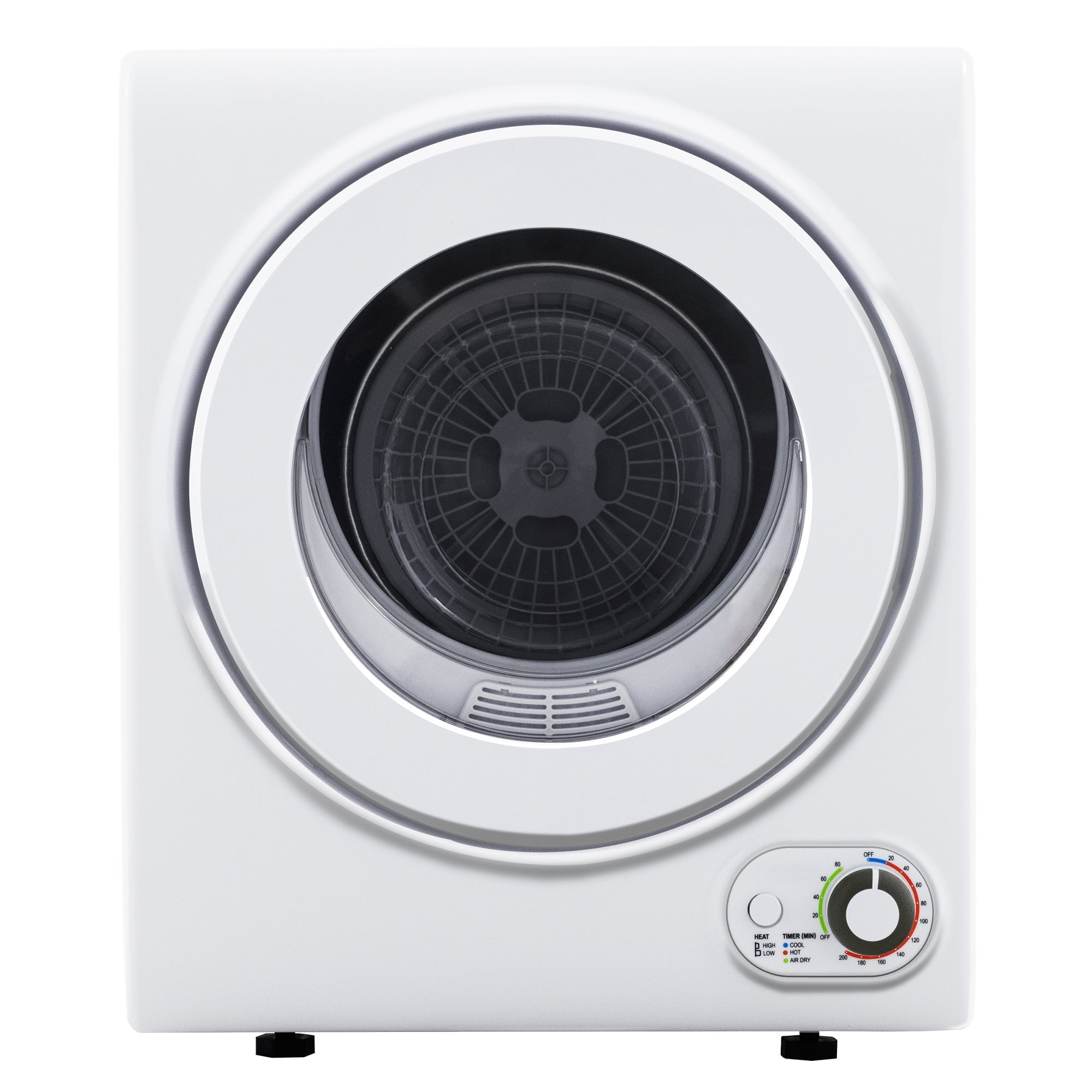 Simzlife 1.6 Cu. ft. Portable Clothes Dryer, Electric Laundry Dryer Machine, 19.5 in W, 23.6 in H