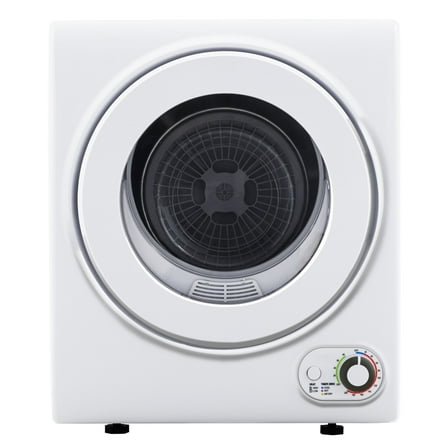 Simzlife 1.6 Cu. ft. Portable Clothes Dryer, Electric Compact Dryer Machine, 19.5 in W, 23.6 in H