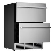 Simzlife 160 Can Built-In Beverage Refrigerator,5 cu. ft Big Capacity,LED Touch Control, in Stainless Steel with UV-Blocking