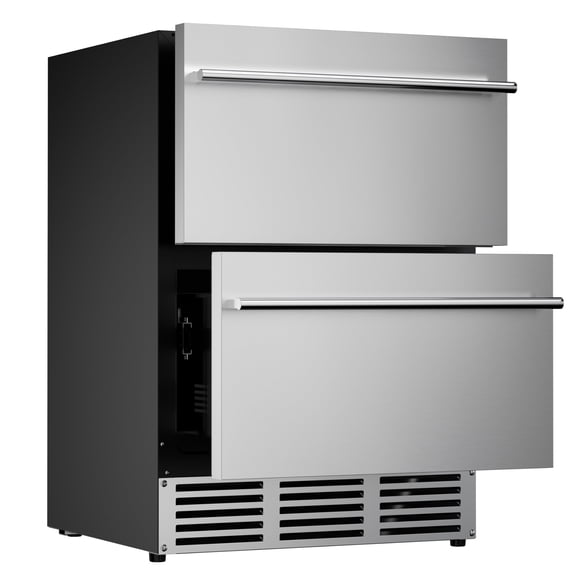 Simzlife 160 Can Built-In Beverage Refrigerator,5 cu. ft Big Capacity,LED Touch Control, in Stainless Steel with UV-Blocking