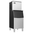 thumbnail image 1 of Simzlife Commercial Ice Maker Machine 400Lbs/24H, SECOP Compressor&ETL Approval, Industrial Ice Machine, 250Lbs Storage, Ice Ready in 8-15 min, Stainless Steel Ice Maker for Business, 1 of 8