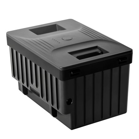 Simzlife Car Refrigerator, 12/24V DC and 120~240V AC, Portable Fridge Battery, 4.9 in W, 2.8 in H