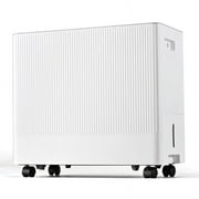 Simzlife Dehumidifier 35 Pint to 85 Pint Max for 3000 Sq ft for Basements, Home, Dehumidifier with 1.32 Gallon Water Tank Capacity, Auto Drainage