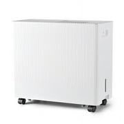 Simzlife Dehumidifier 50 Pint to 110 Pint Max for 4500 Sq ft for Basements, Home,Dehumidifier with 1.59 Gallon Water Tank Capacity, Auto Drainage