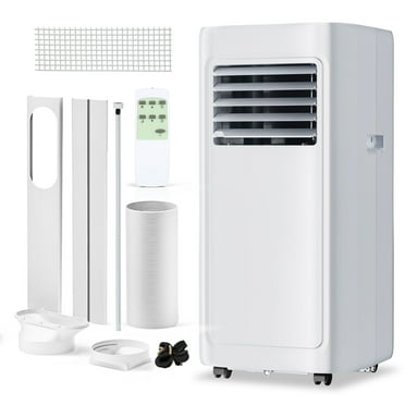 Simzlife Portable Air Conditioner 8000 BTU Ashrae , Dehumidifier, Fan,Cool, 3 in 1 AC with Remote Control