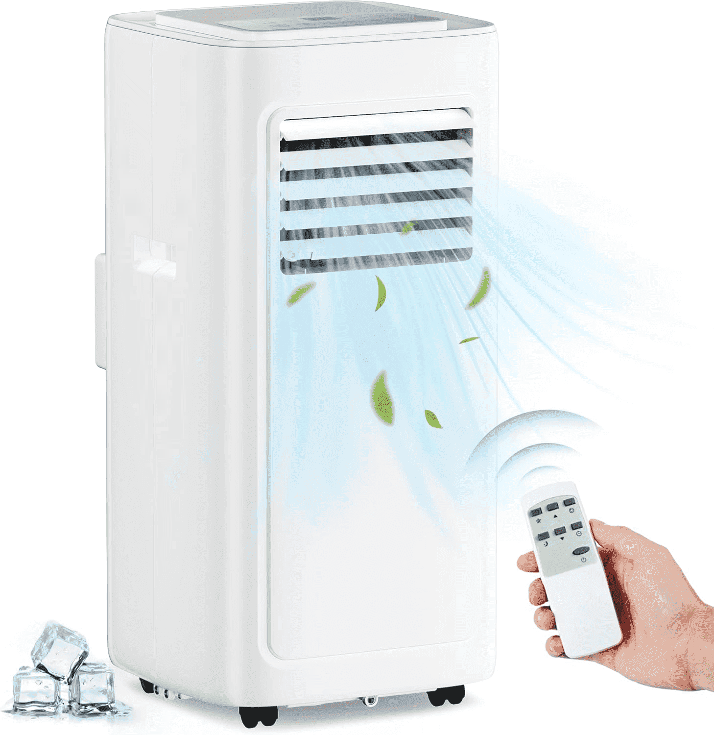 Simzlife Portable Air Conditioner 10,000 BTU , Dehumidifier, Fan,Cool, 3 in 1 AC with Remote Control
