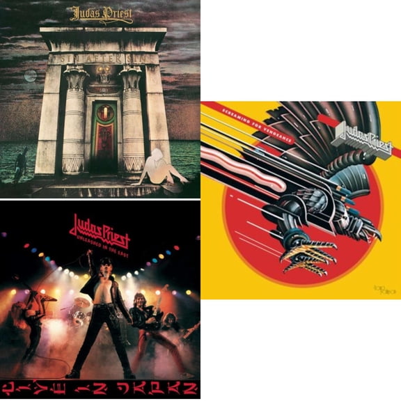 Sin After Sin (180G/Dl Card) & Unleashed In The East: Live In Japan (180G/Dl Card) & Screaming For Vengeance (180G/Dl Card) [LP Vinyl Bundle]