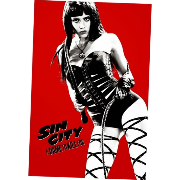 Sin City A Dame To Kill For Movie Poster 24x36 24In x36In Multi-Color Square Adults Best Posters
