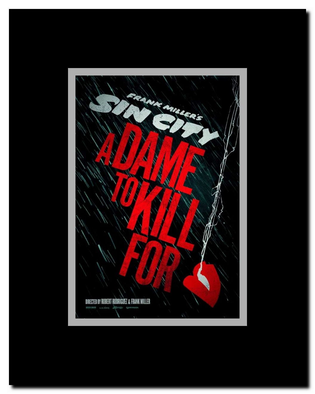Sin City: A Dame to Kill For Framed Movie Poster