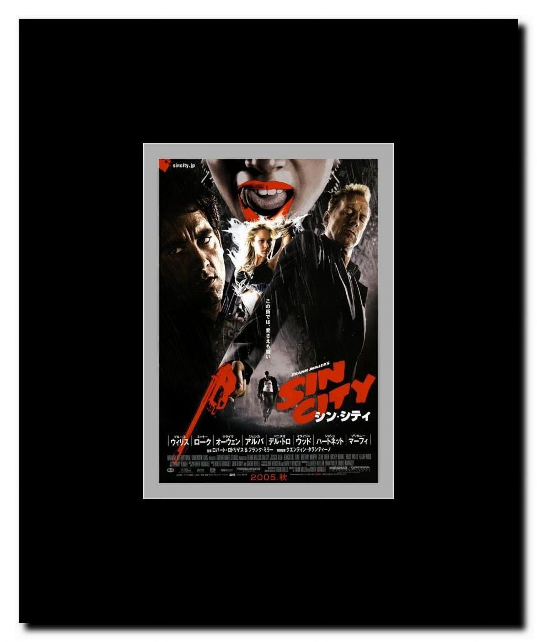 Sin City Framed Movie Poster