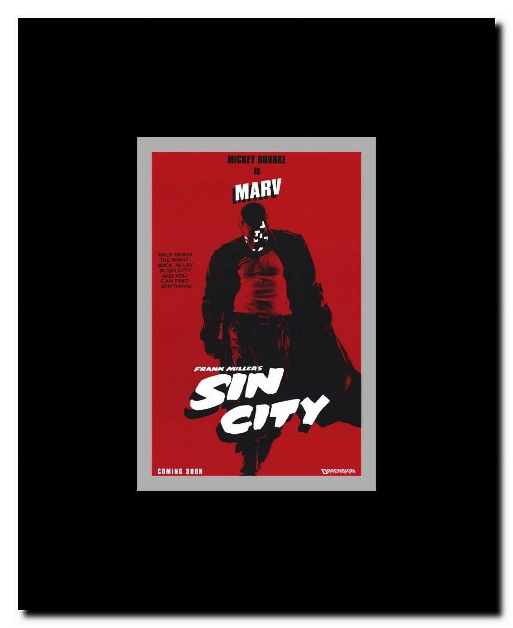 Sin City Framed Movie Poster