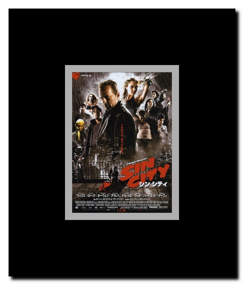 Sin City Framed Movie Poster