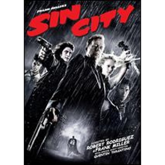 Pre-Owned Sin City, by Frank Miller, Robert Rodriguez, DVD, Crime Post-Noir, English