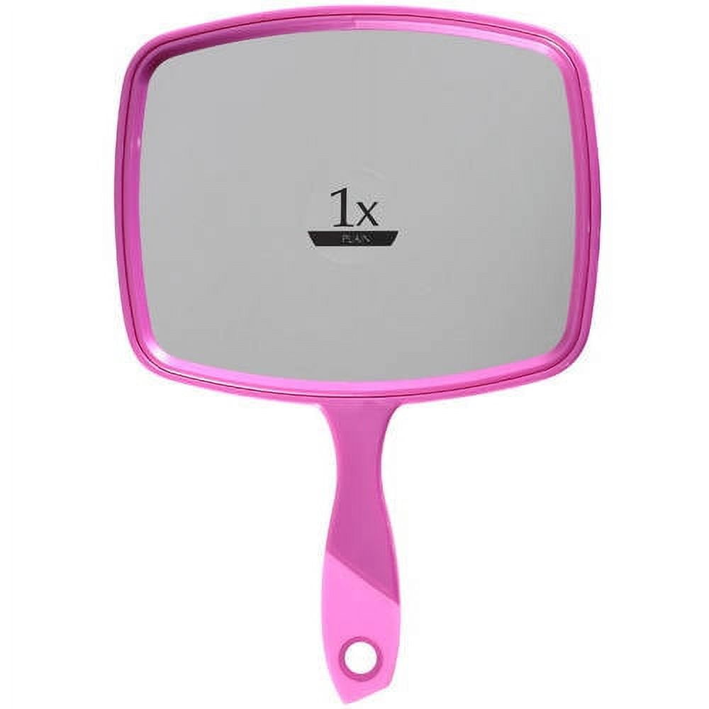 Sin Mok Brush Factory Hand-Held Large Mirror, Pink