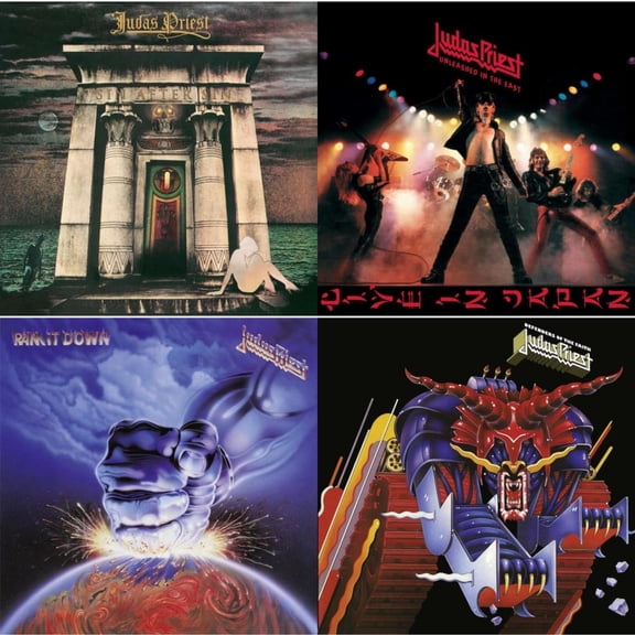 Sin After Sin (180G/Dl Card) & Unleashed In The East: Live In Japan (180G/Dl Card) & Ram It Down (180G/Dl Code) & Defenders Of The Faith (180G/Dl Code) [LP Vinyl Bundle]