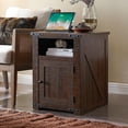 thumbnail image 1 of SinCiDo Farmhouse Furniture Living Room Decor, Tall TV Stand for 80 Inch TVs, Lift Top Coffee Table with Storage, End Table with Charging Station, 1 of 8