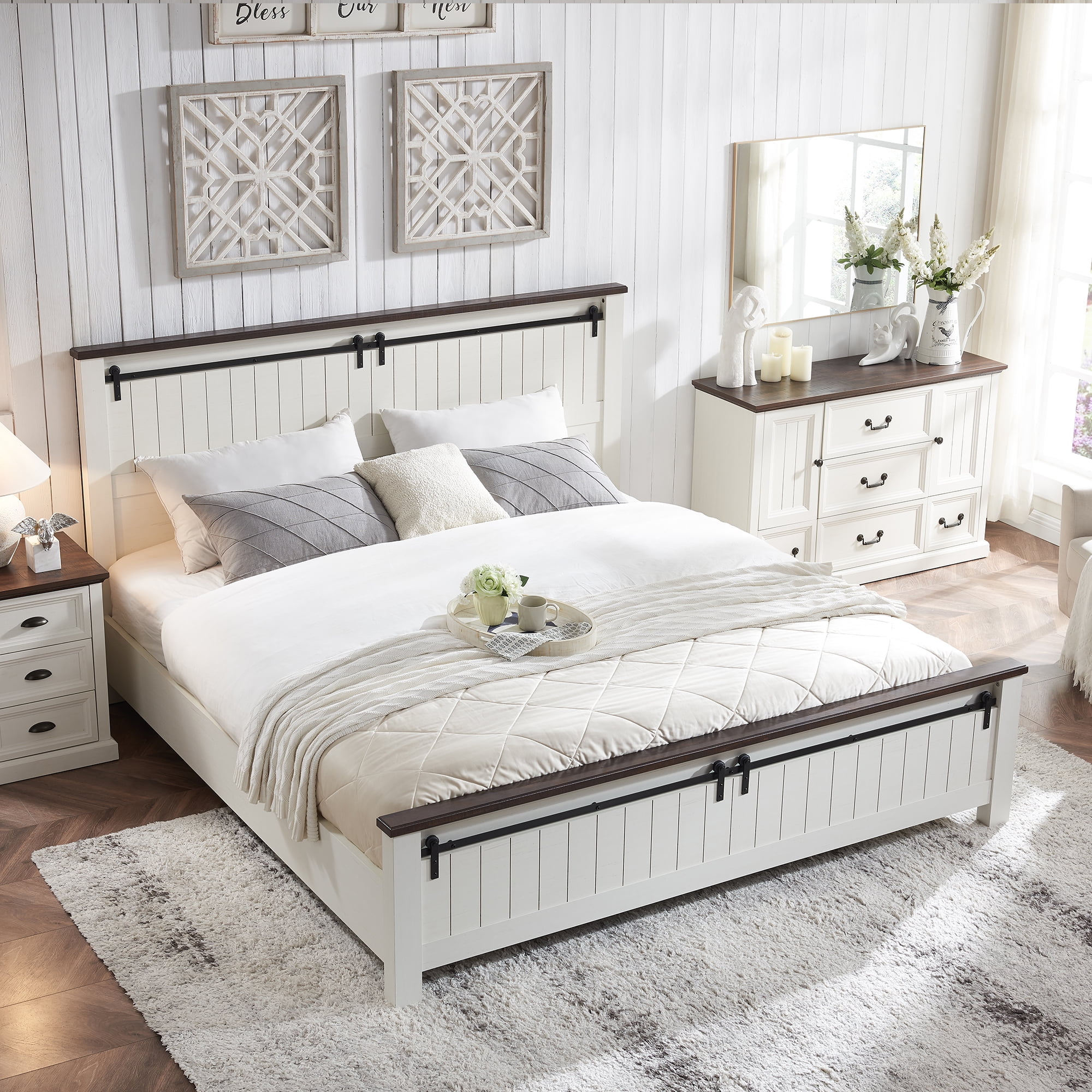 King Size Farmhouse Headboard