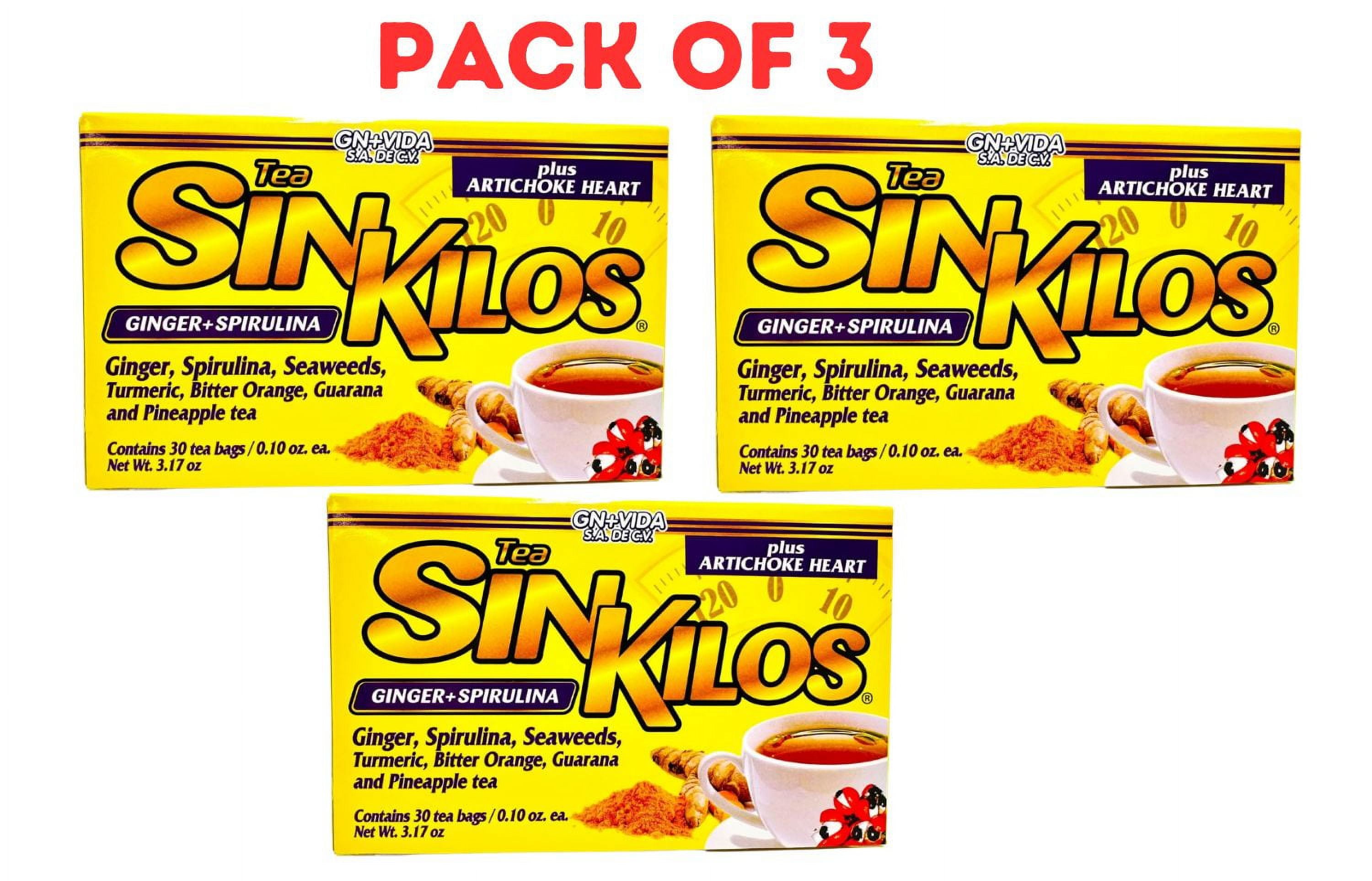 SinKilos Detox Tea GN+Vida Powerful Cleansing Tea with Ginger