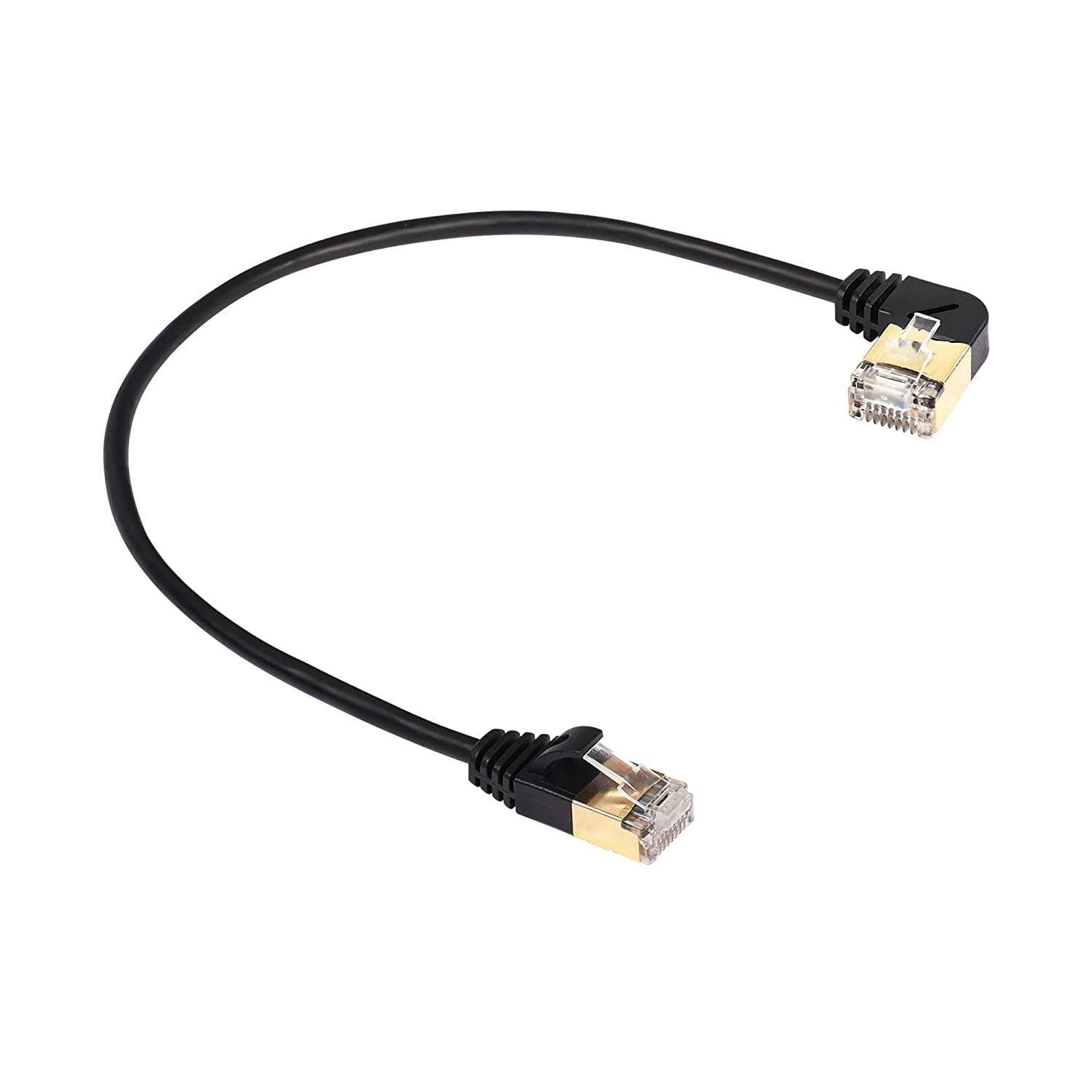 Cavo Ethernet Cat8 SinLoon 10FT - 40Gbps, Angolo 90°, Schermato, Per Gaming E Rete Ad Alta Velocità - Foto 5