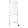 SinYYH Mobile Dry Erase Board 24 x 36 inches, Double Sided