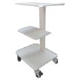 SinYYH Mobile Salon Trolley Beauty Cart, 3 Tier Rolling Cart