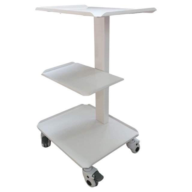 SinYYH Mobile Salon Trolley Beauty Cart, 3 Tier Rolling Cart