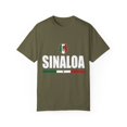 thumbnail image 1 of Sinaloa Mexico Flag Illustration Travel Quote Gift | Cute Mexican Adventure Graphic Men Women Unisex Garment-Dyed T-shirt, 1 of 4